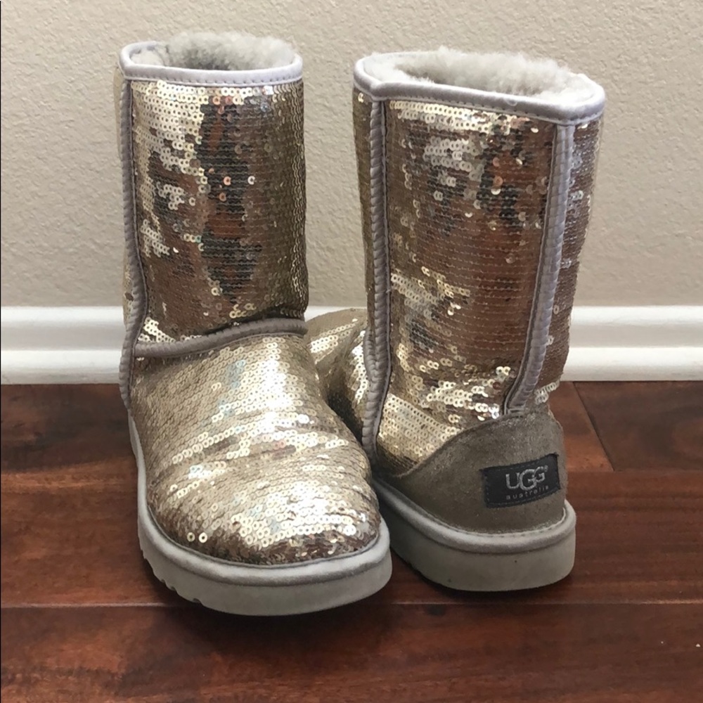 Sequin Ugg Boots